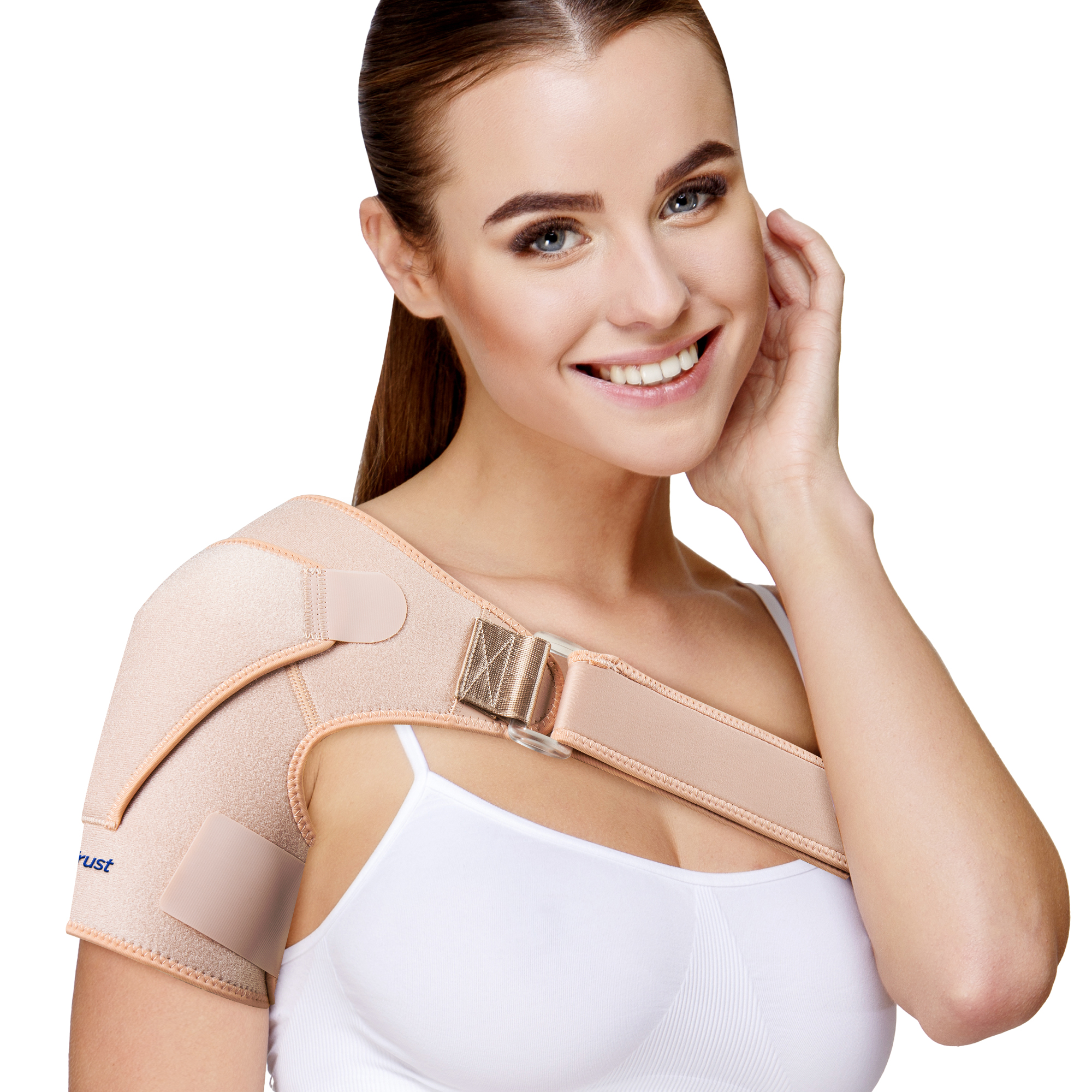 Shoulder Brace Rotator Cuff Pain Relief Support Adjustable Belt Sleeve  Sprains